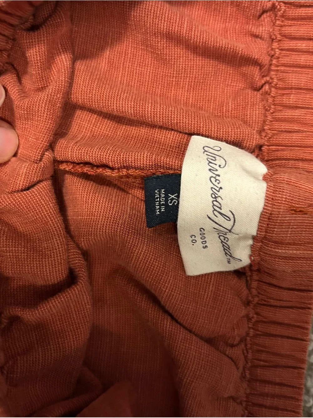 Universal Thread Rust Drawstring Midi Skirt - Picture 3 of 3